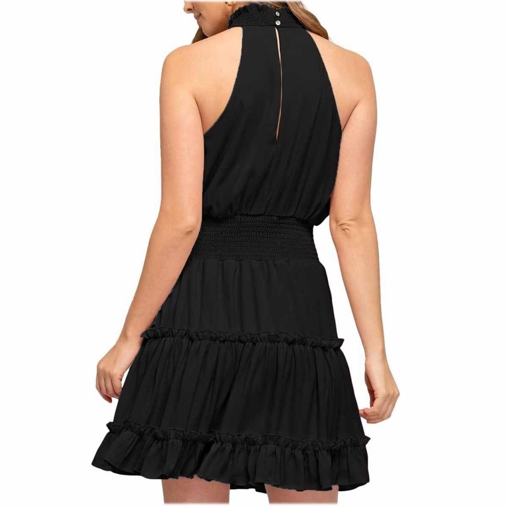 Women’s BCBG-Paris Smocked Halter Neck Dress - Picture 2 of 6